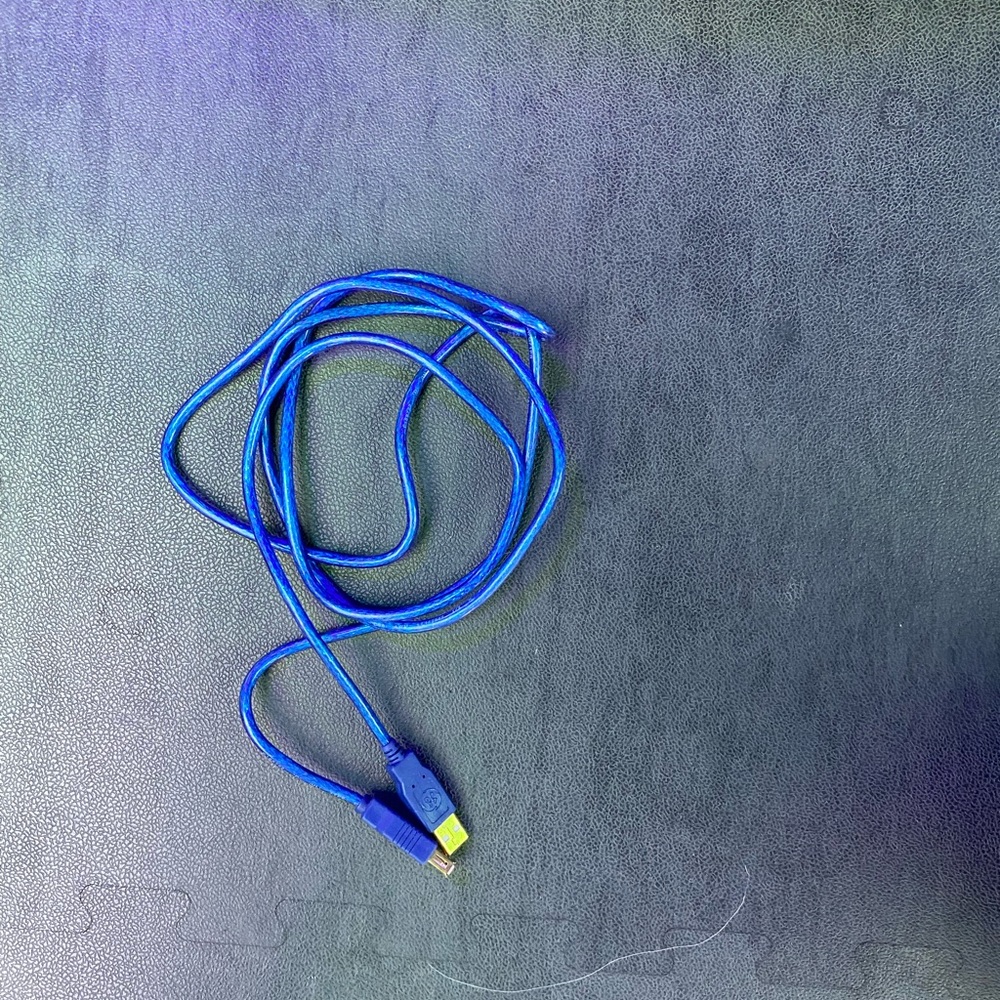 Blue USB Charging Cable